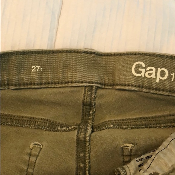 Olive Green Gap 1969 Pants - Picture 3 of 5